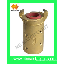 Brass Sand Casting Sandblast Hose Coupling Q3